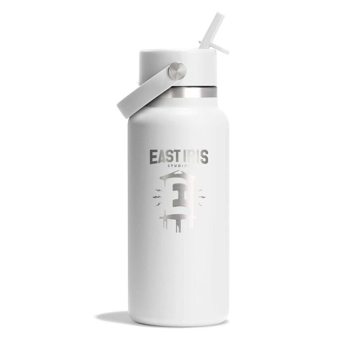 32 oz WM Flex Straw Bottle - Hydro Flask + East Iris Studios U8