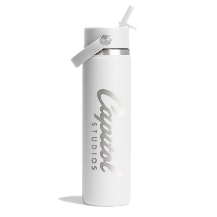 24 oz WM Flex Straw Bottle - Hydro Flask + Capitol Studios I6