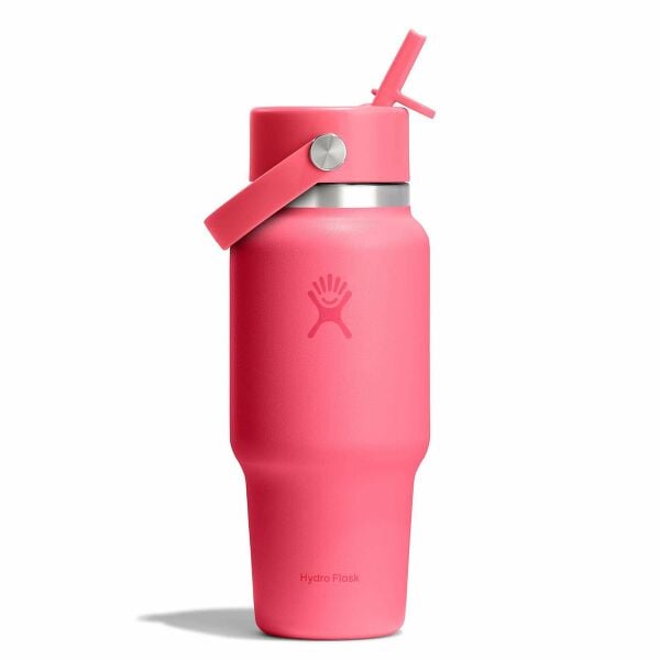 24 oz Travel Bottle with Flex Straw Cap M1